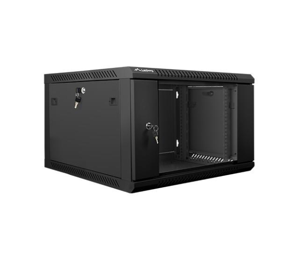 LANBERG Wisząca 19" 6U 600x600mm jednosekcyjna (czarna) WF01-6606-10B - 455289 - zdjęcie 3